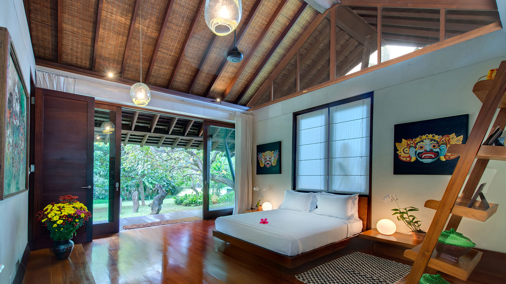 Samadhana - main house guest room 1 Samadhana - main house guest room 1
